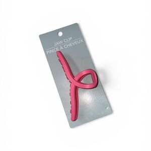 Pink Jaw Clip Hair Clamp - Unbranded